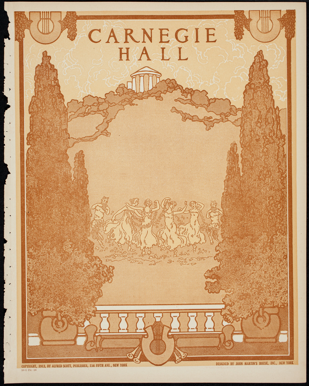 Burton Holmes Travelogue: Hiking Through Luzon, January 18, 1914, program page 1