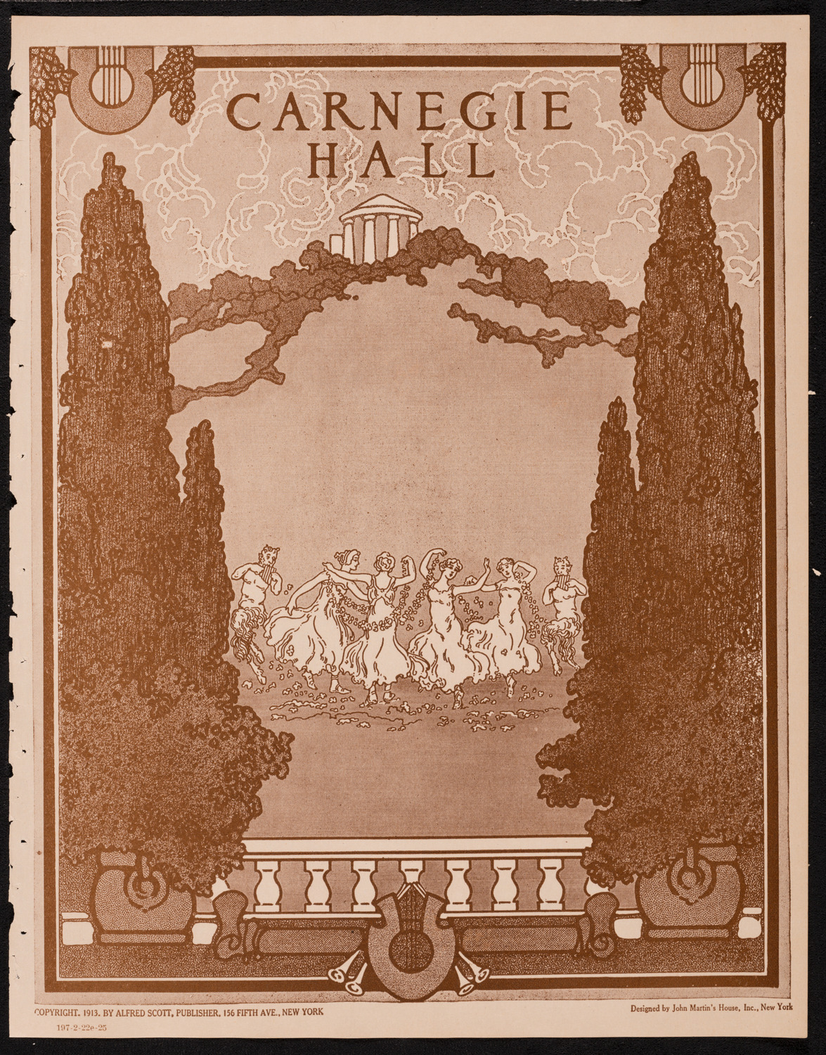 Burton Holmes Travelogue: Rome, February 22, 1925, program page 1