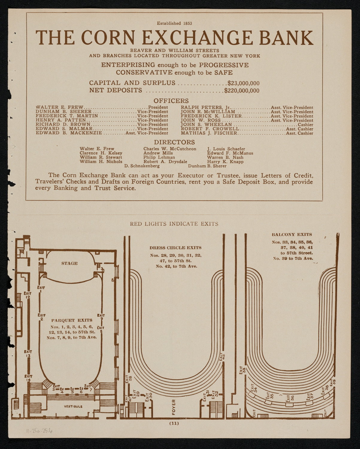 Ignacy Jan Paderewski, Piano, November 25, 1925, program page 11
