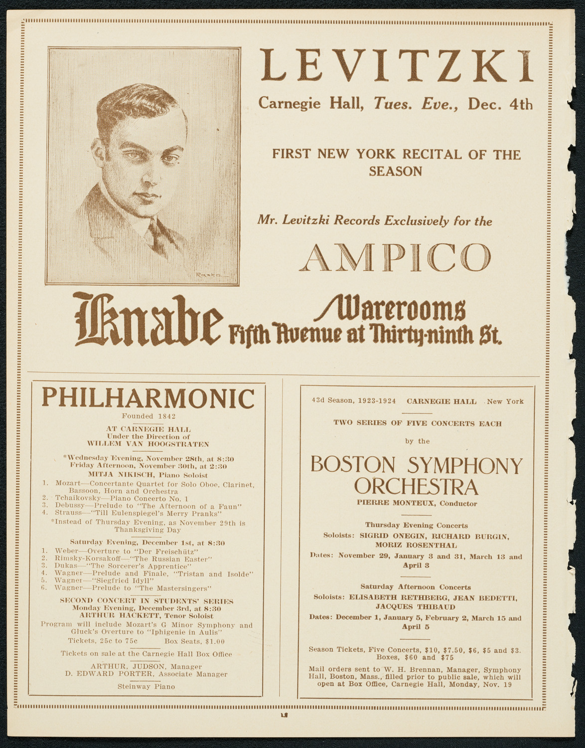 Newman Traveltalks: Argentina, November 25, 1923, program page 12