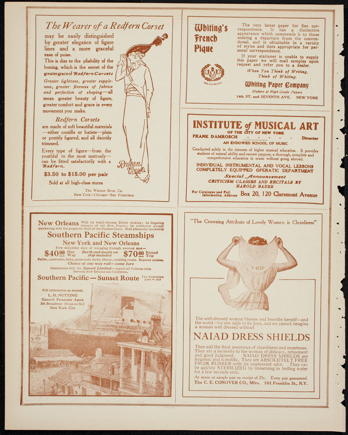 Intercollegiate Glee Club Contest, May 9, 1914, program page 2