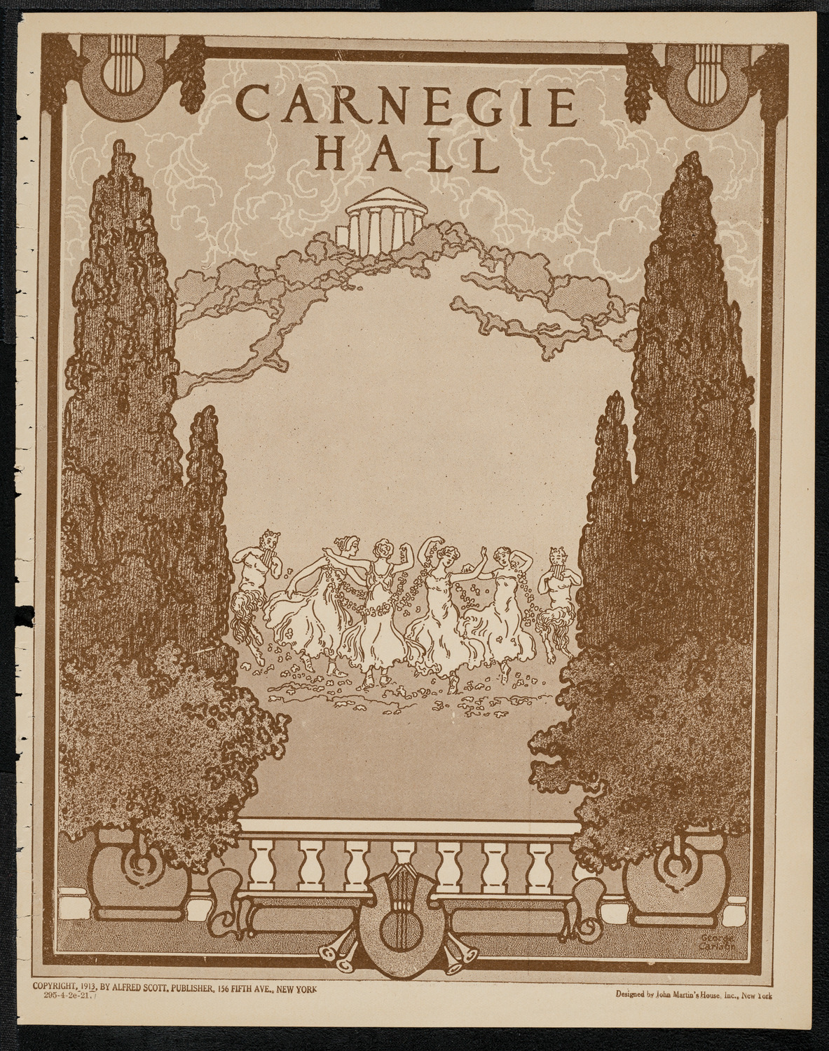Mishel Piastro, Violin, April 2, 1921, program page 1
