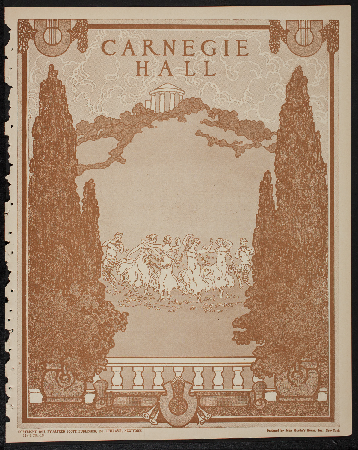 Russian Symphony Society of New York, January 19, 1918, program page 1