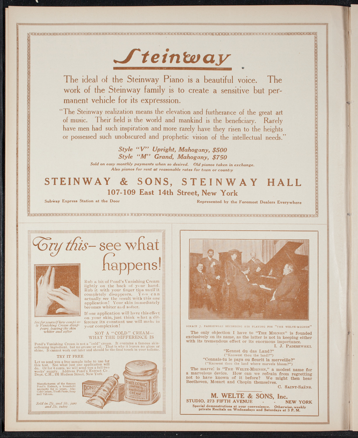 New York Banks' Glee Club, December 18, 1915, program page 4