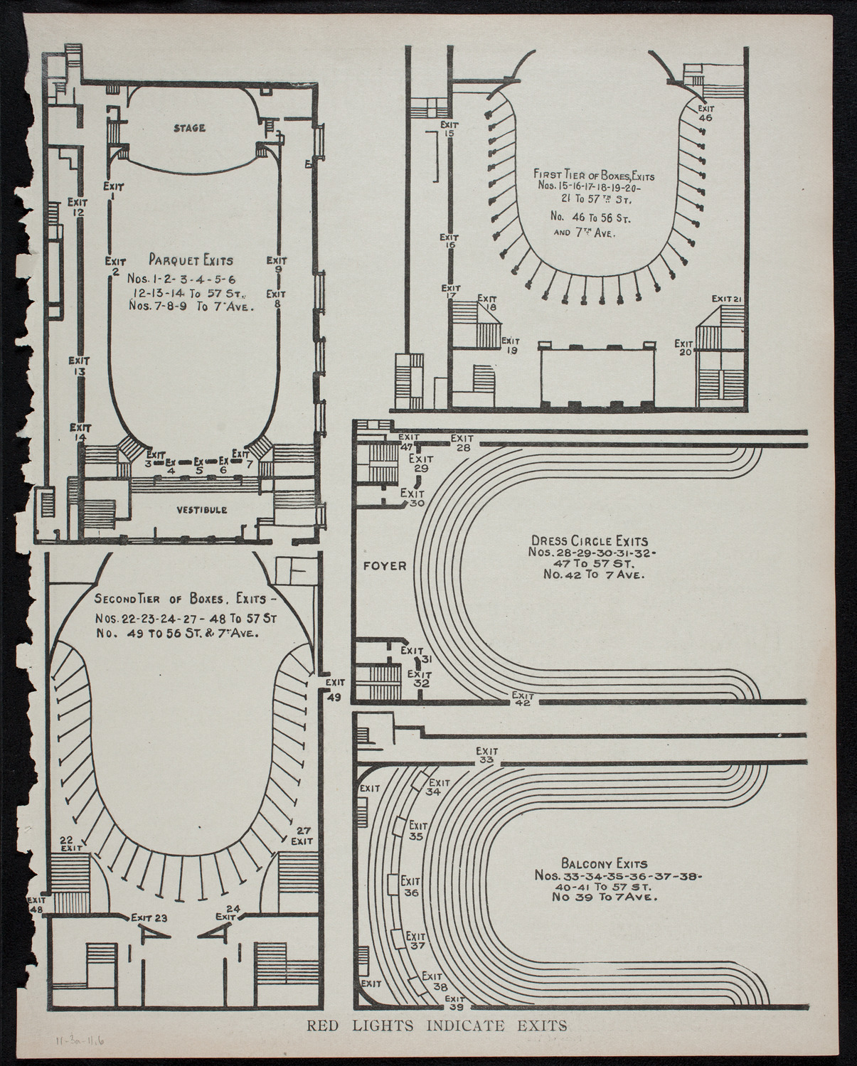 New York Philharmonic, November 3, 1911, program page 11