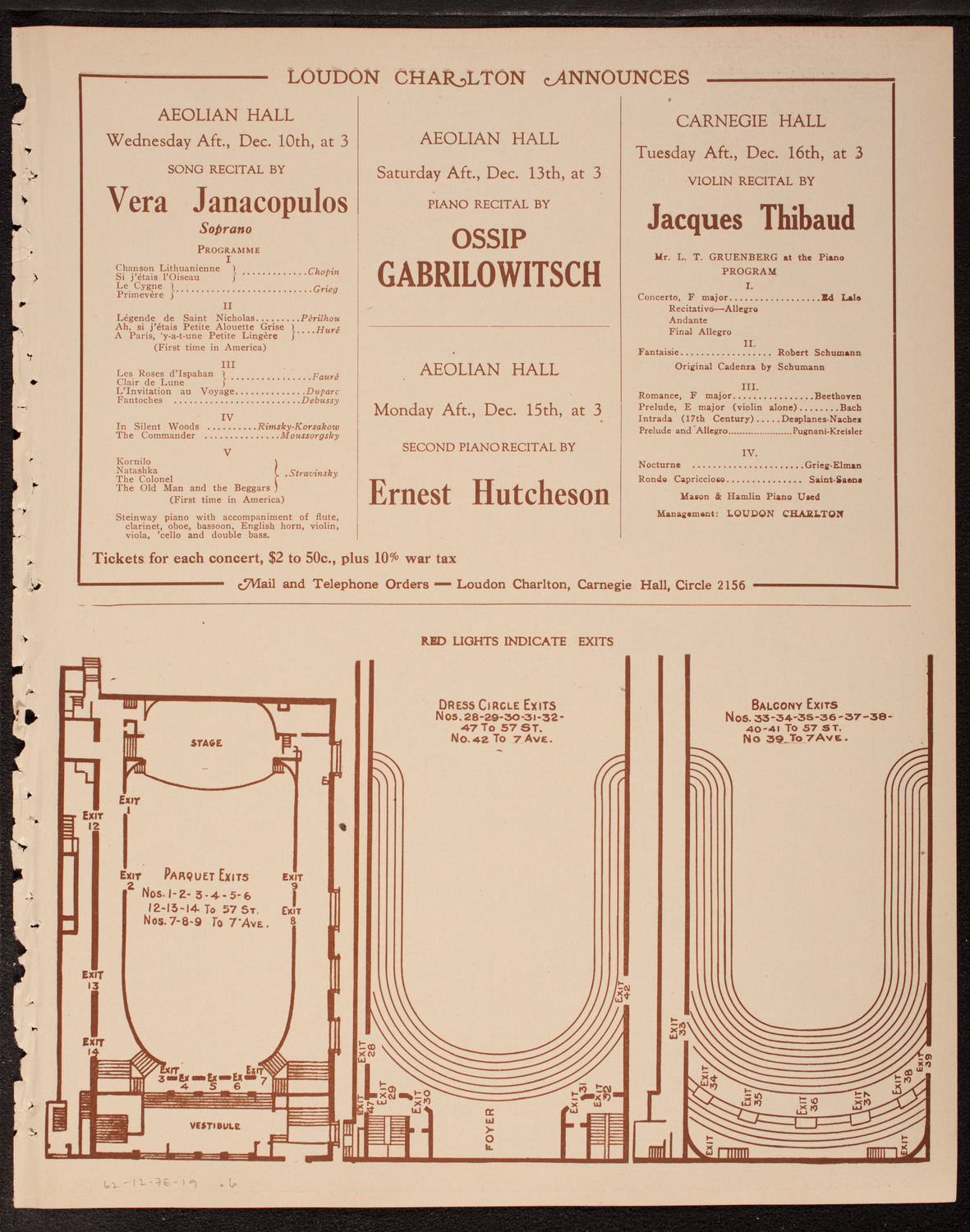 Newman Traveltalks: Poland Restored, December 7, 1919, program page 11
