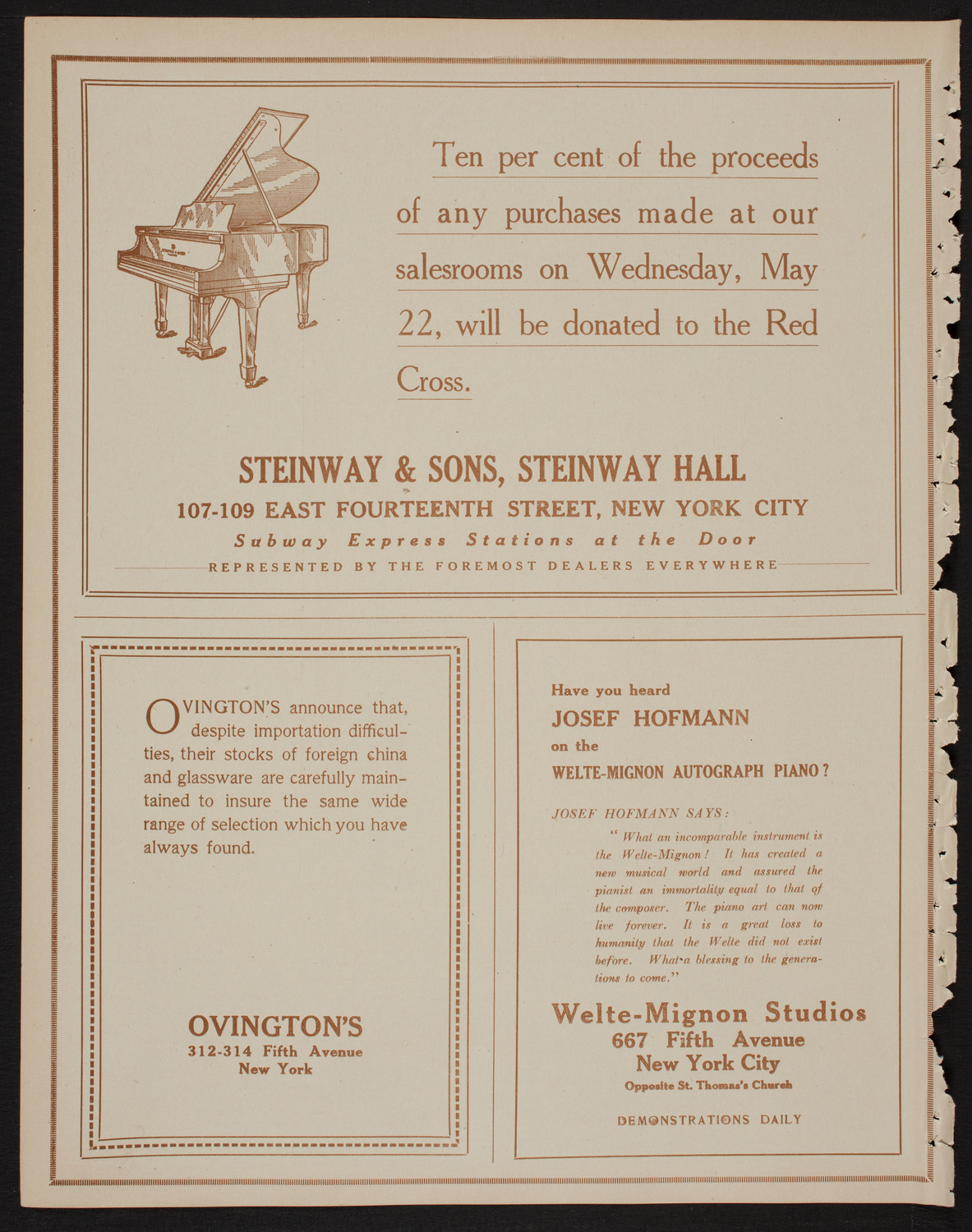 International Music Festival Chorus assisted by People's Choral Union, May 22, 1918, program page 4