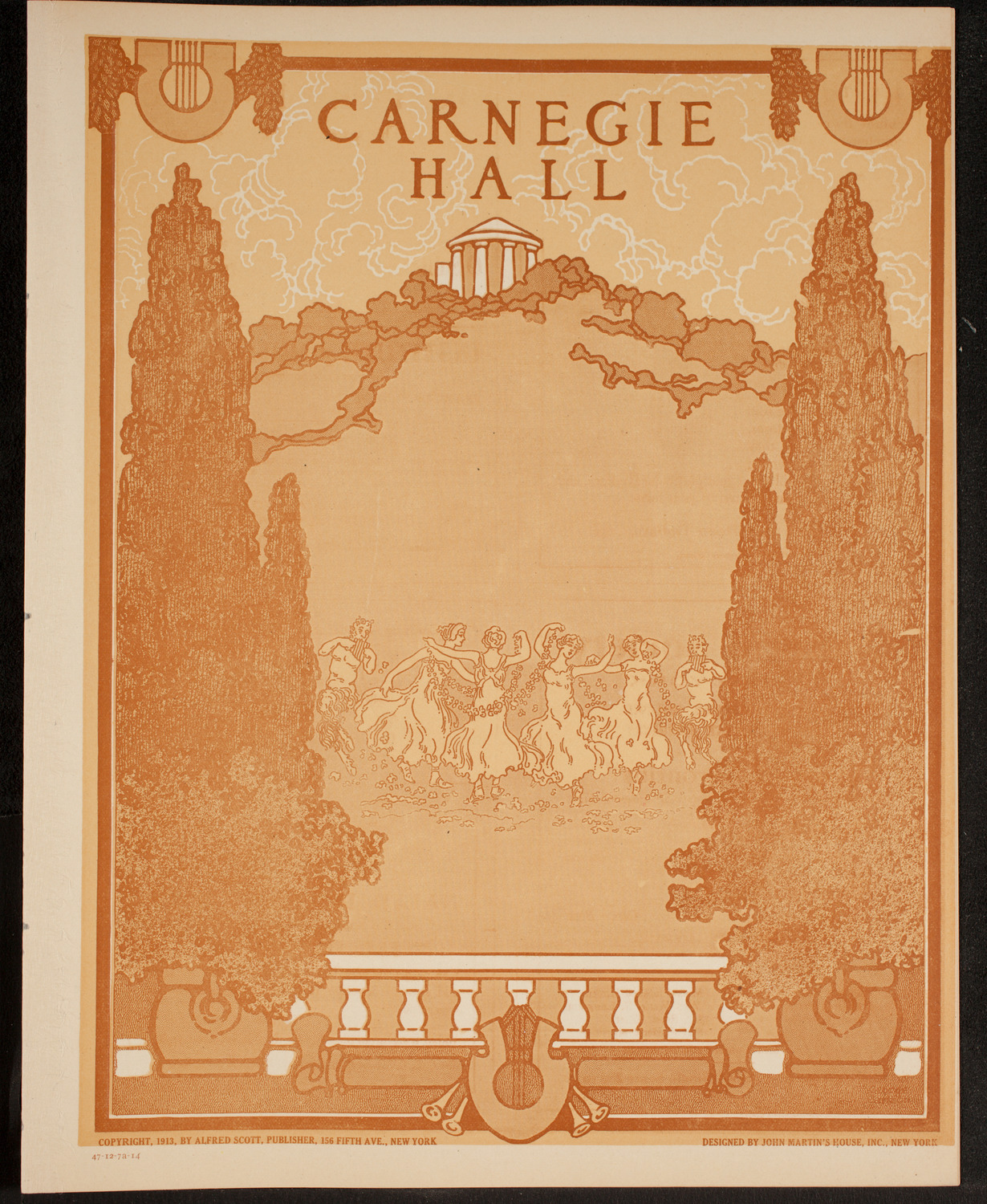 Elmendorf Lecture: Around the United States, December 7, 1914, program page 1