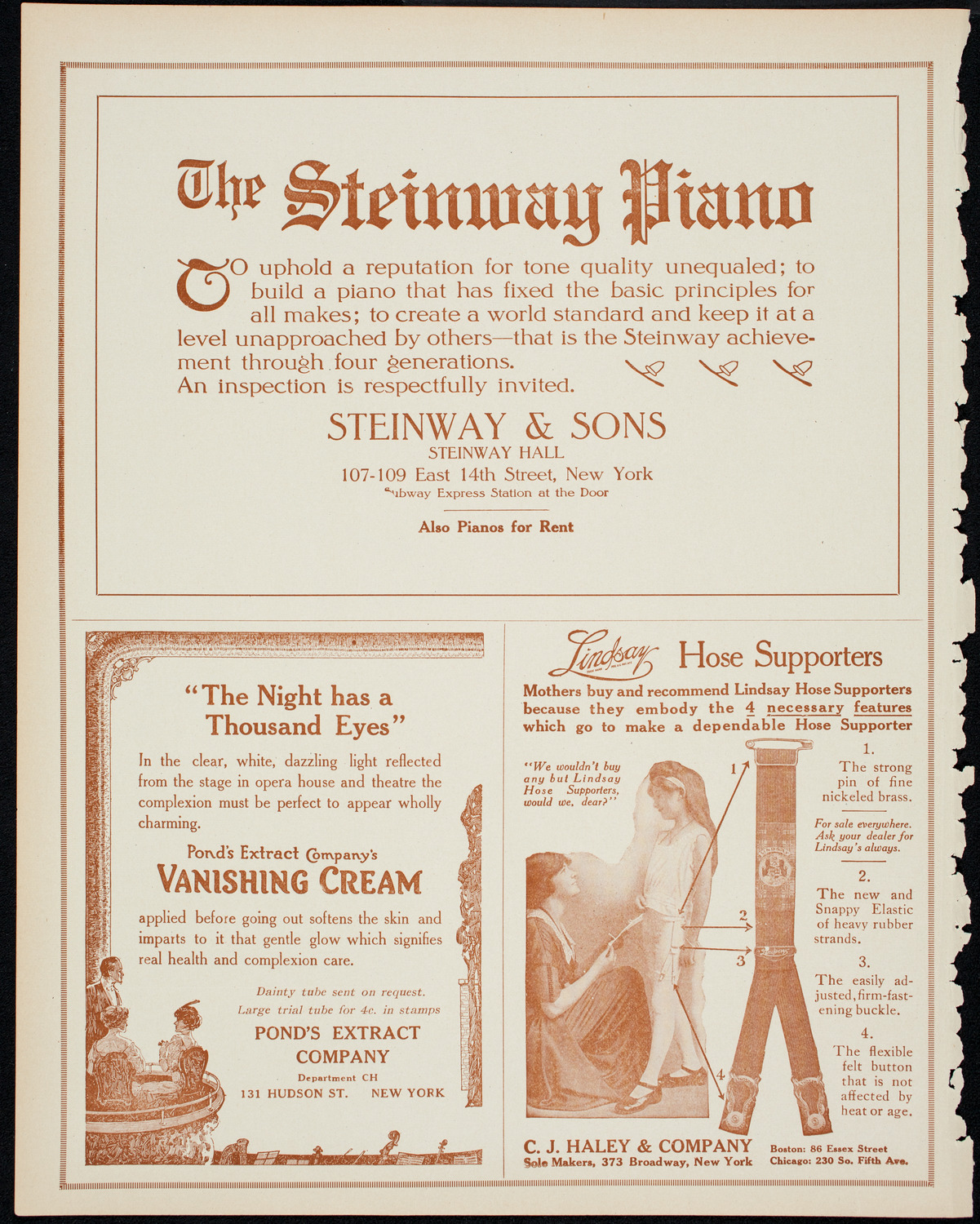 Lecture by Dean C. Worcester, January 6, 1914, program page 4