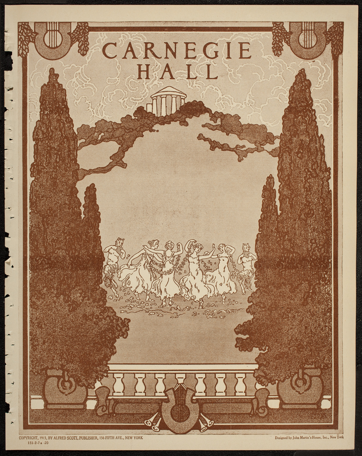Boston Symphony Orchestra, February 7, 1920, program page 1