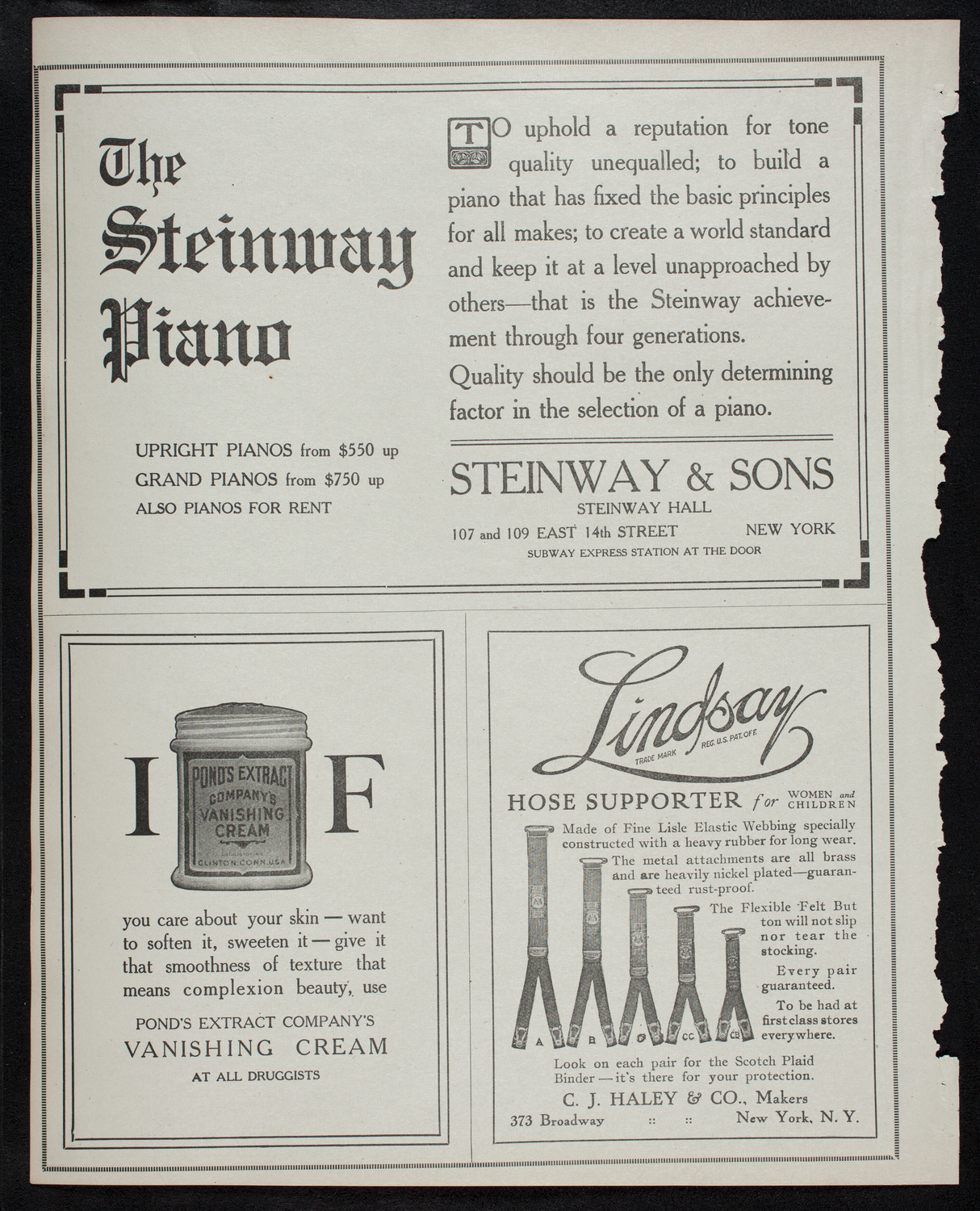 Newman Traveltalks: Munich to Berlin, December 8, 1912, program page 4