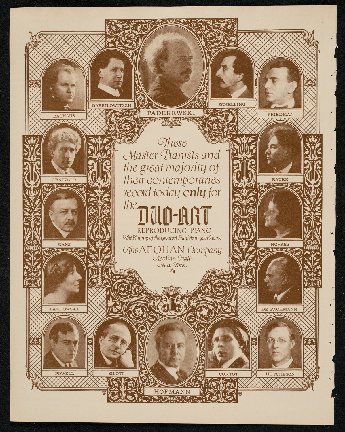 New York Philharmonic, February 17, 1924, program page 2