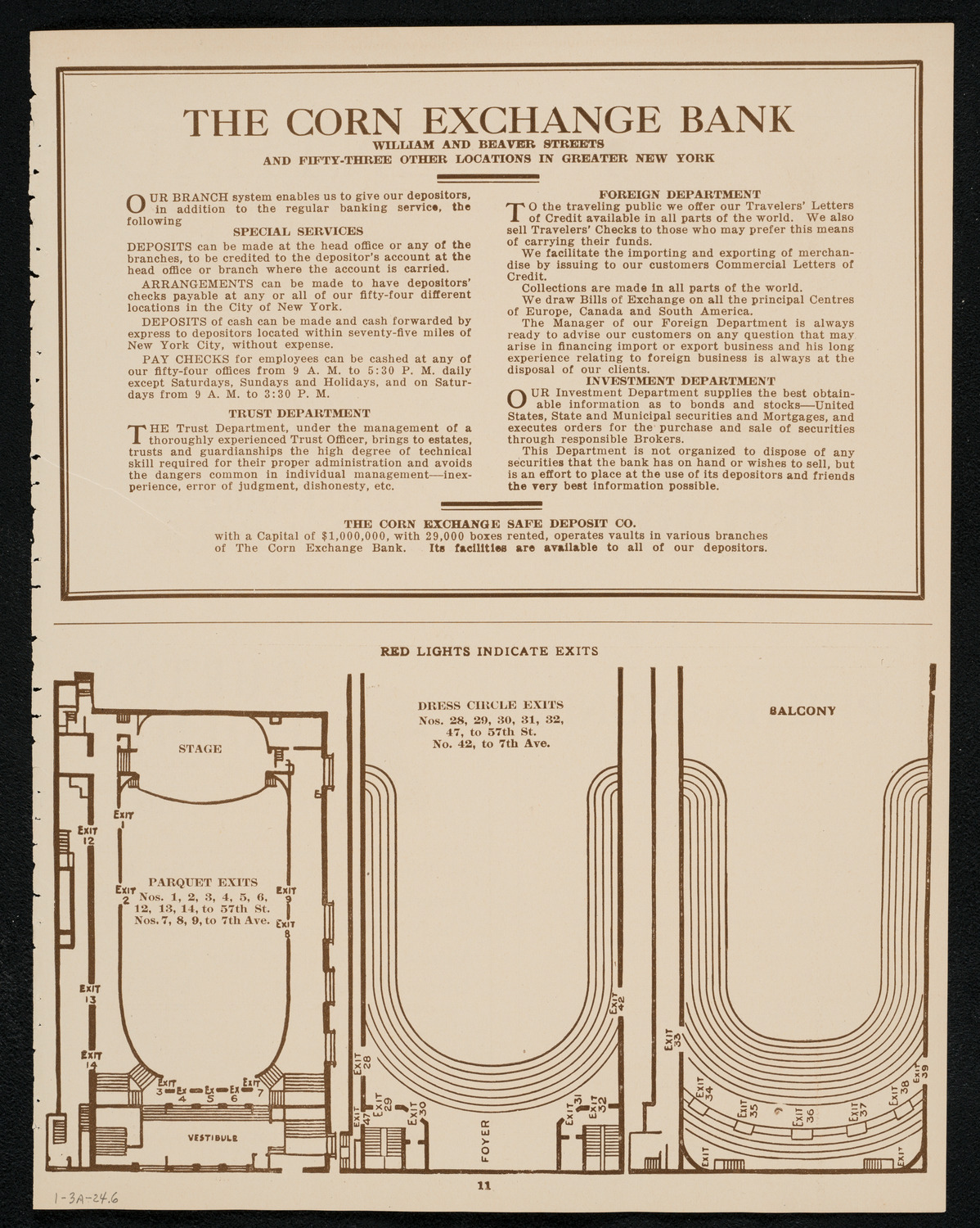 New York Symphony Orchestra: Beethoven Cycle, January 3, 1924, program page 11