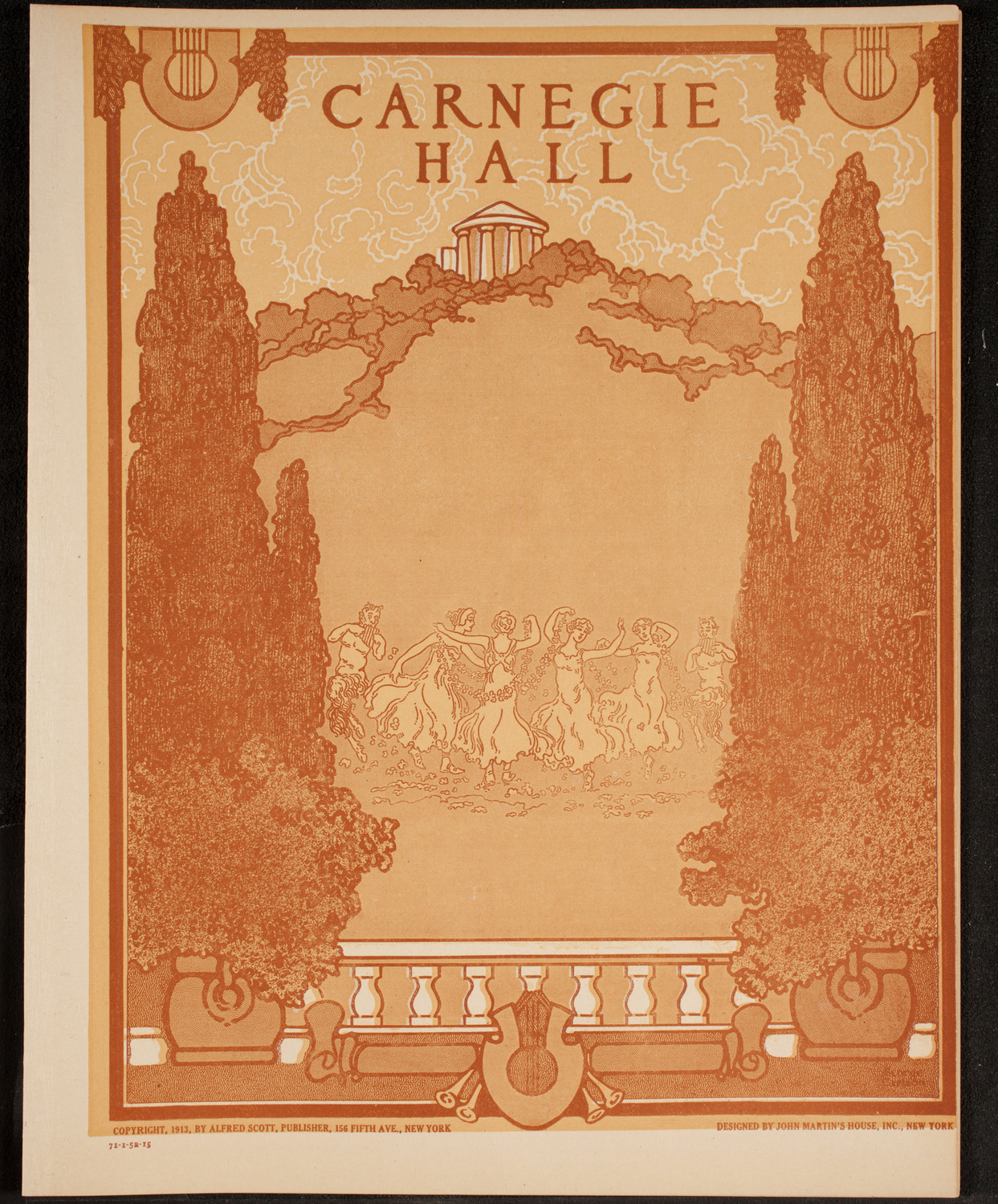 Julia Culp, Contralto, January 5, 1915, program page 1