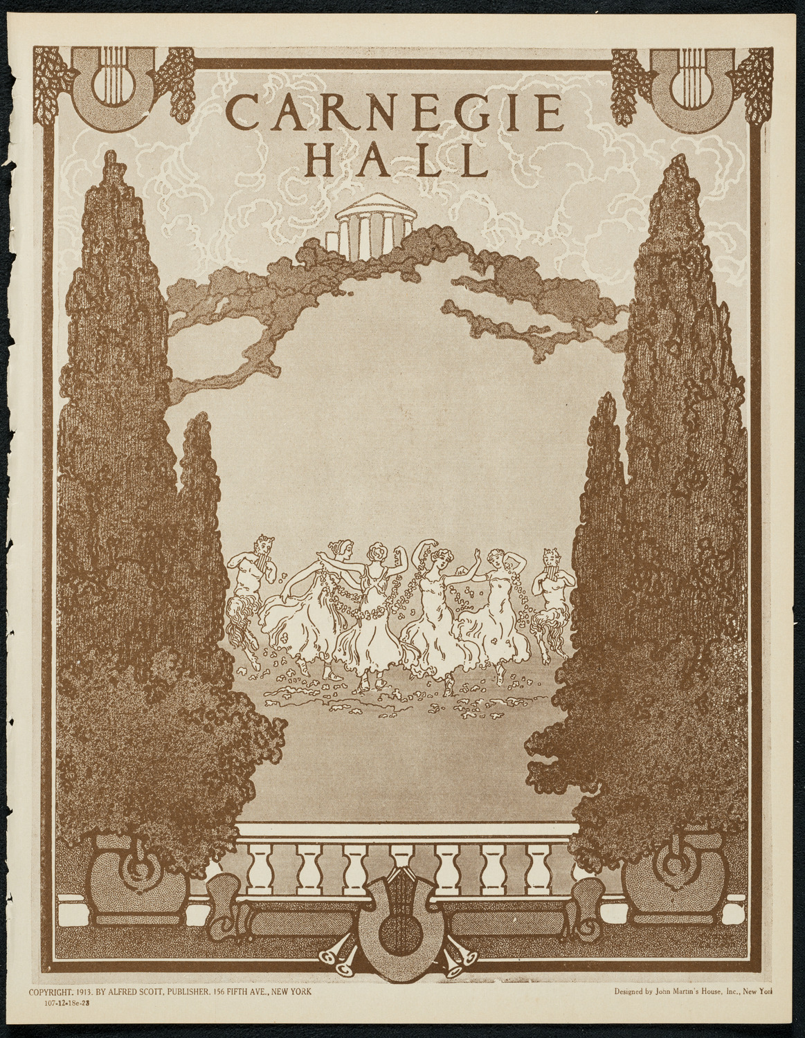 Philadelphia Orchestra, December 18, 1923, program page 1
