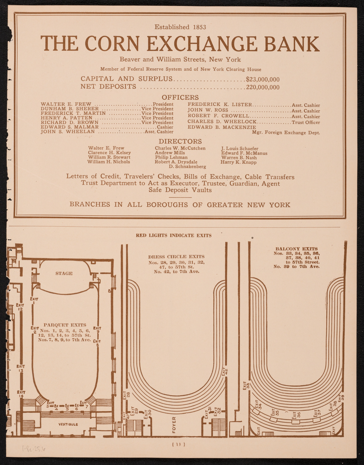 New York Philharmonic, January 8, 1925, program page 11