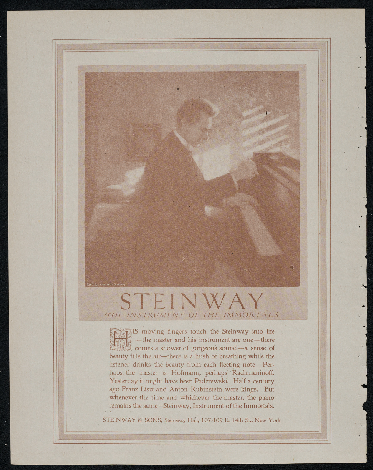 Boston Symphony Orchestra, February 5, 1921, program page 4