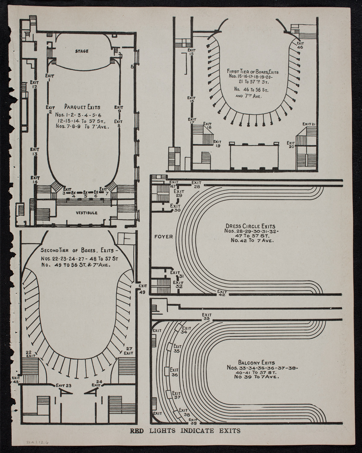 New York Philharmonic, January 21, 1912, program page 11