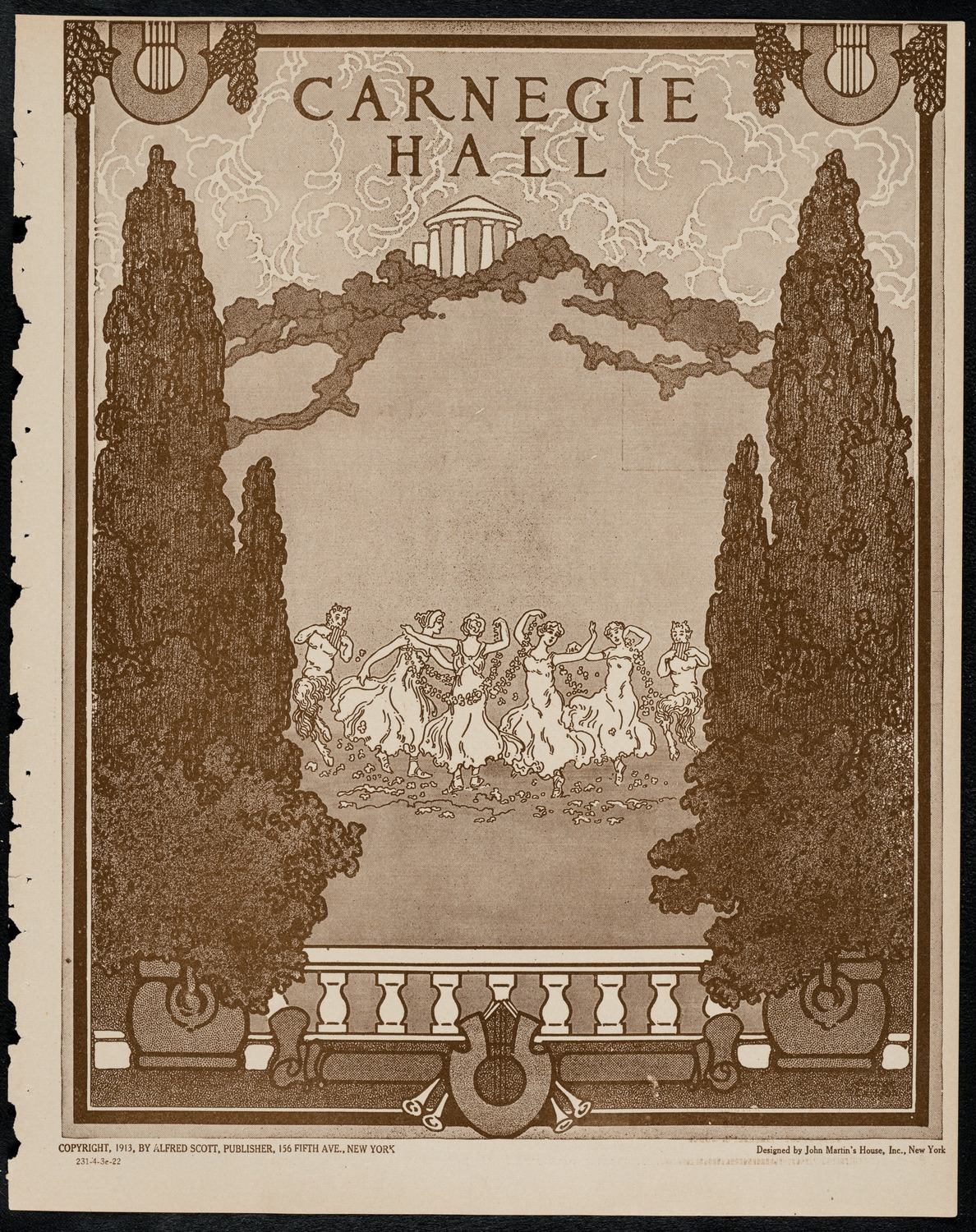 Negro Singing Society/ Benefit: Manassas Industrial School, April 3, 1922, program page 1