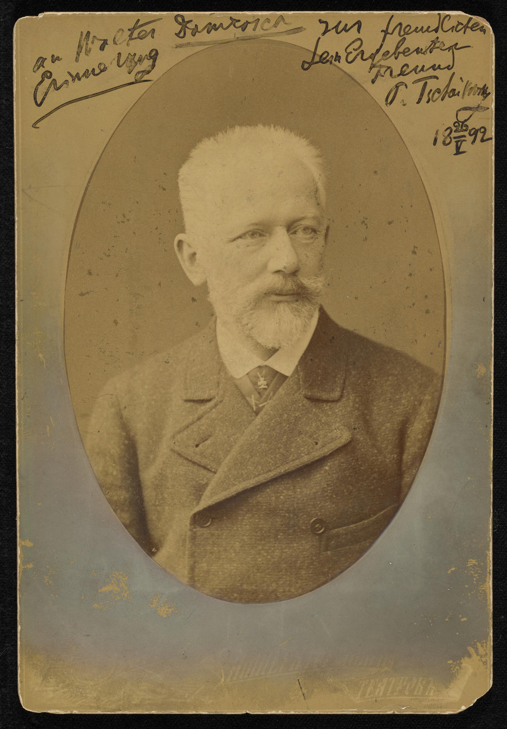 Pyotr Ilyich Tchaikovsky, 1892