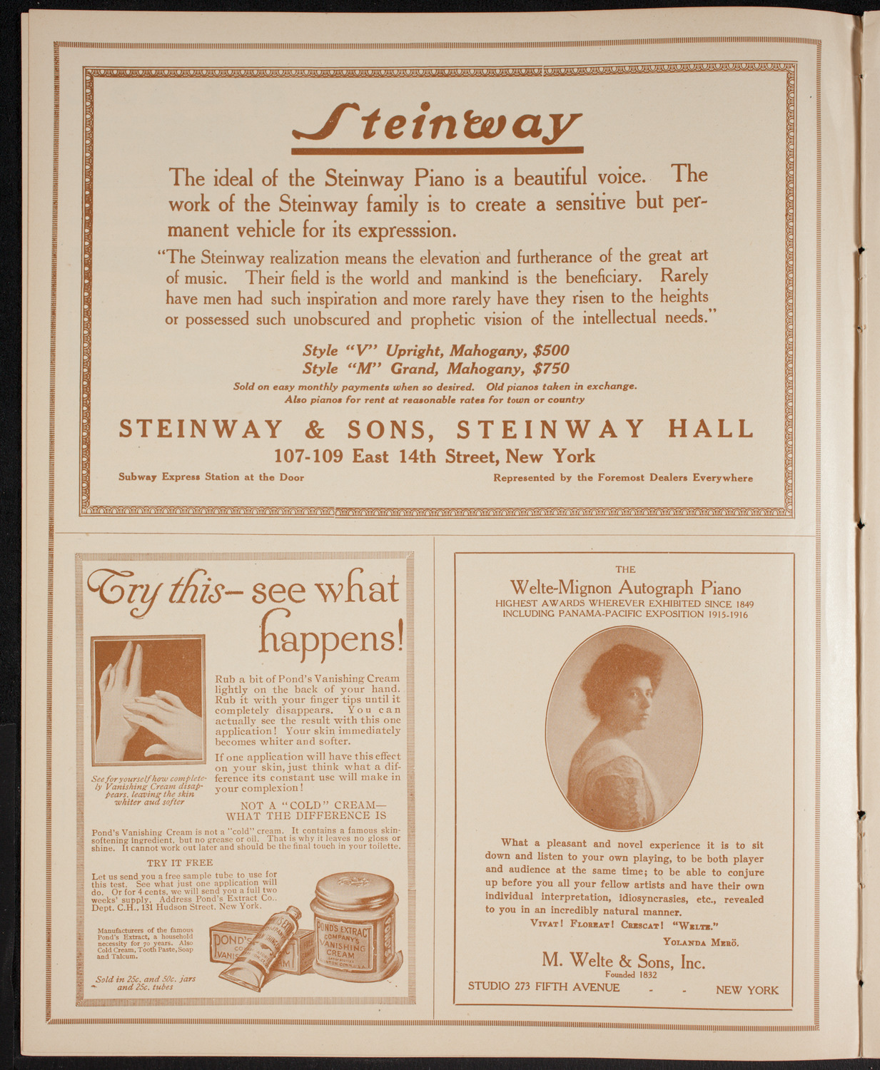 Symphony Concert for Young People, February 26, 1916, program page 4