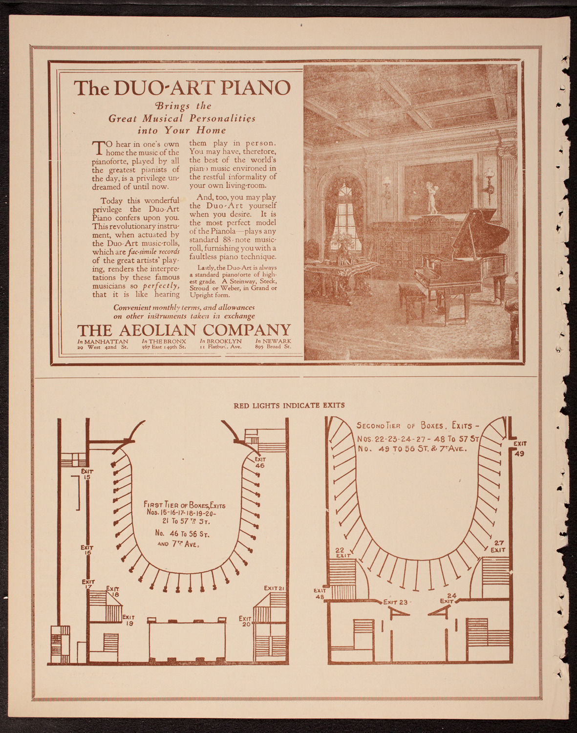 New Symphony Orchestra, December 9, 1919, program page 10