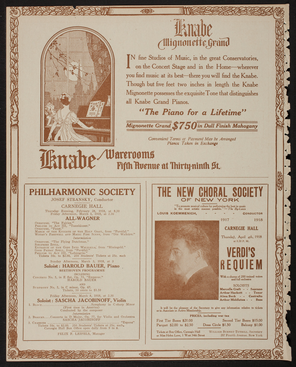 Meeting: Girls' Patriotic Service League, February 25, 1918, program page 12
