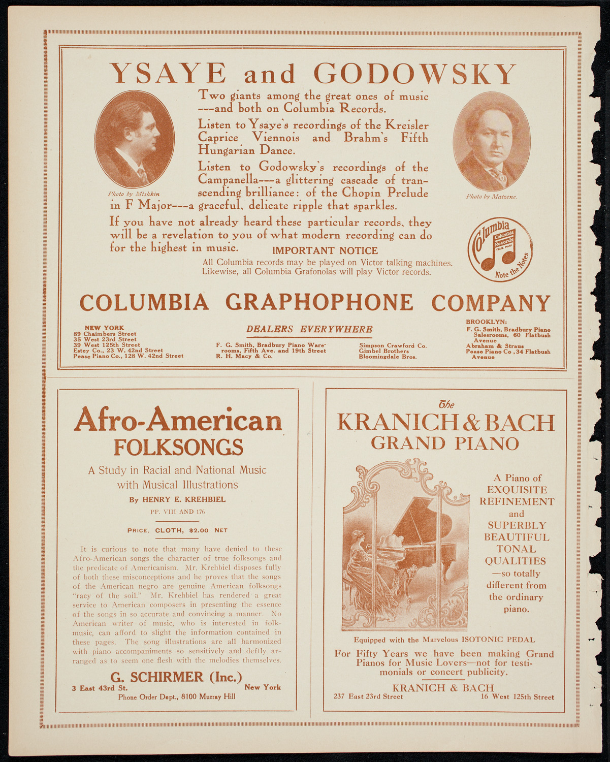 The Civic Forum, January 26, 1914, program page 6