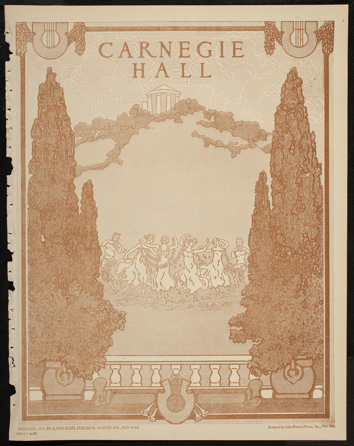 St. Olaf Choir, April 27, 1920, program page 1