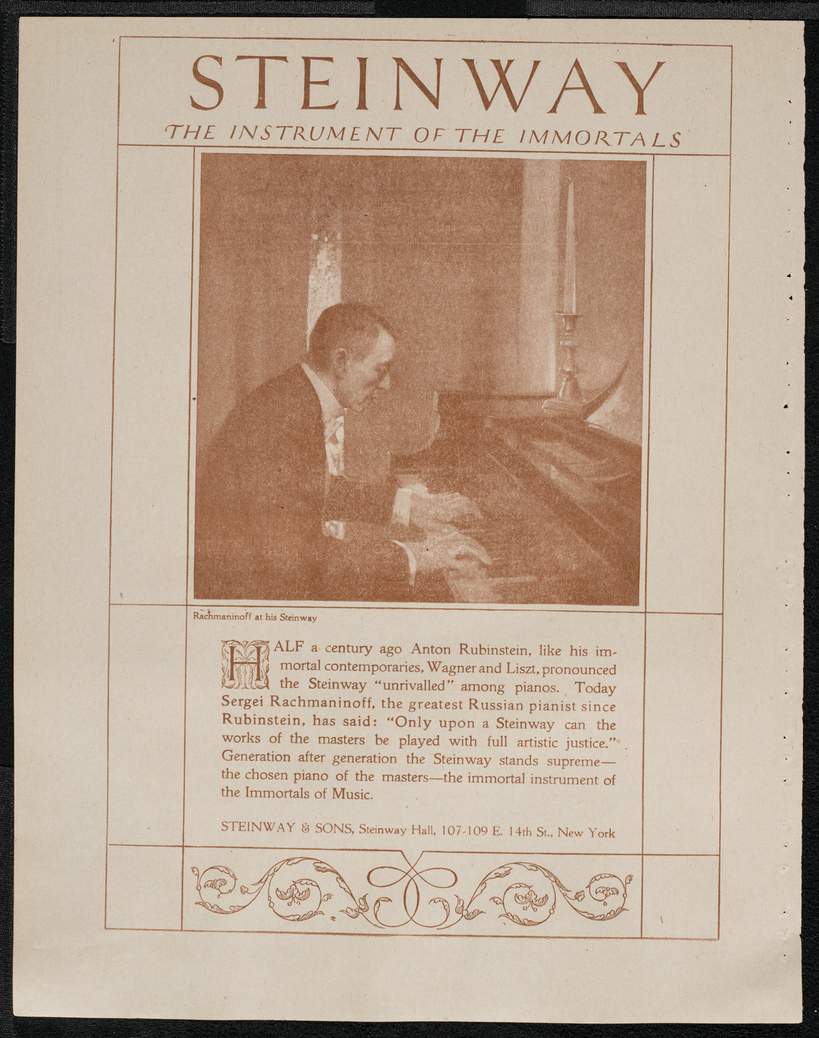Issay Mitnitzky, Violin, February 23, 1921, program page 4