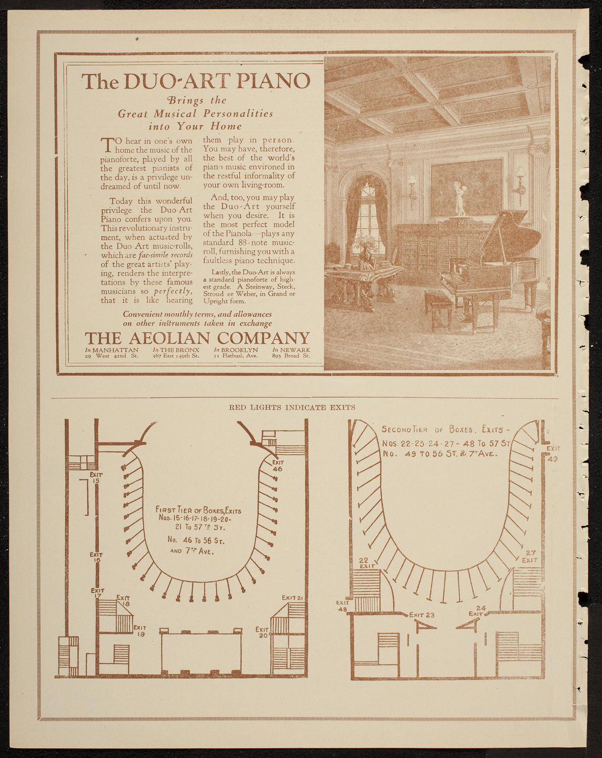 New Symphony Orchestra, April 14, 1920, program page 10