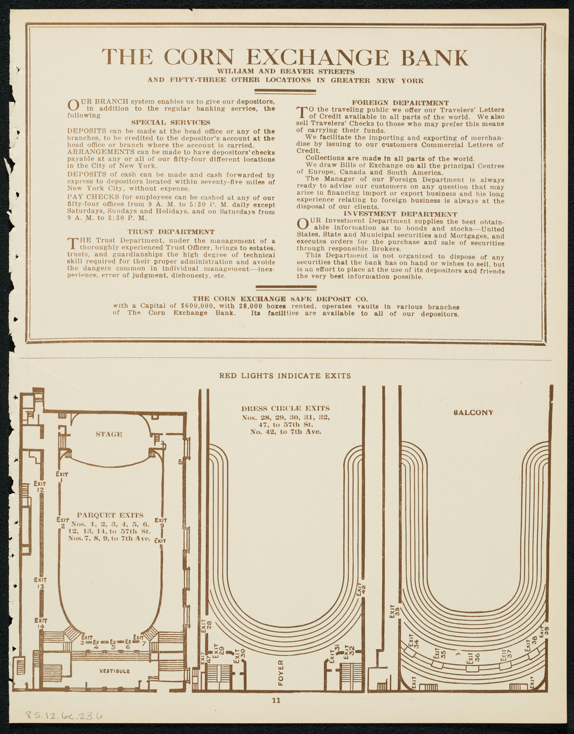 New York Philharmonic, December 6, 1923, program page 11