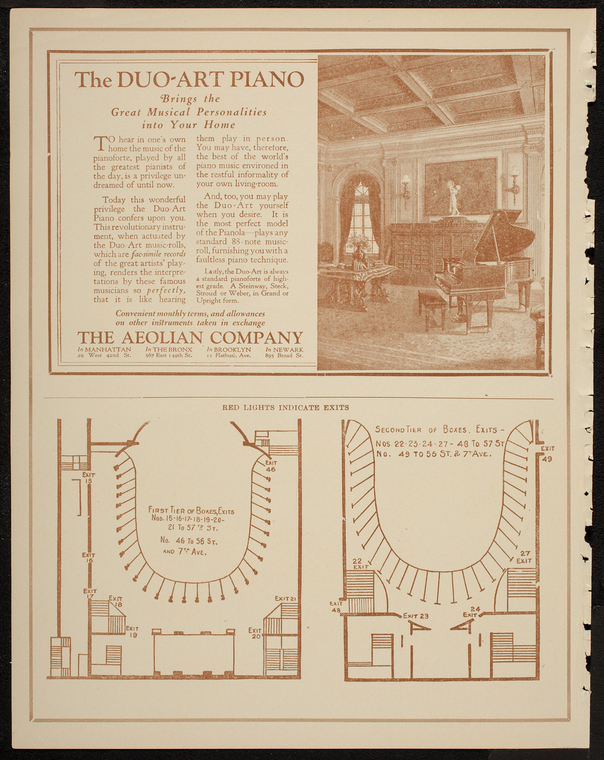 Isadora Duncan Dancers, May 14, 1920, program page 10