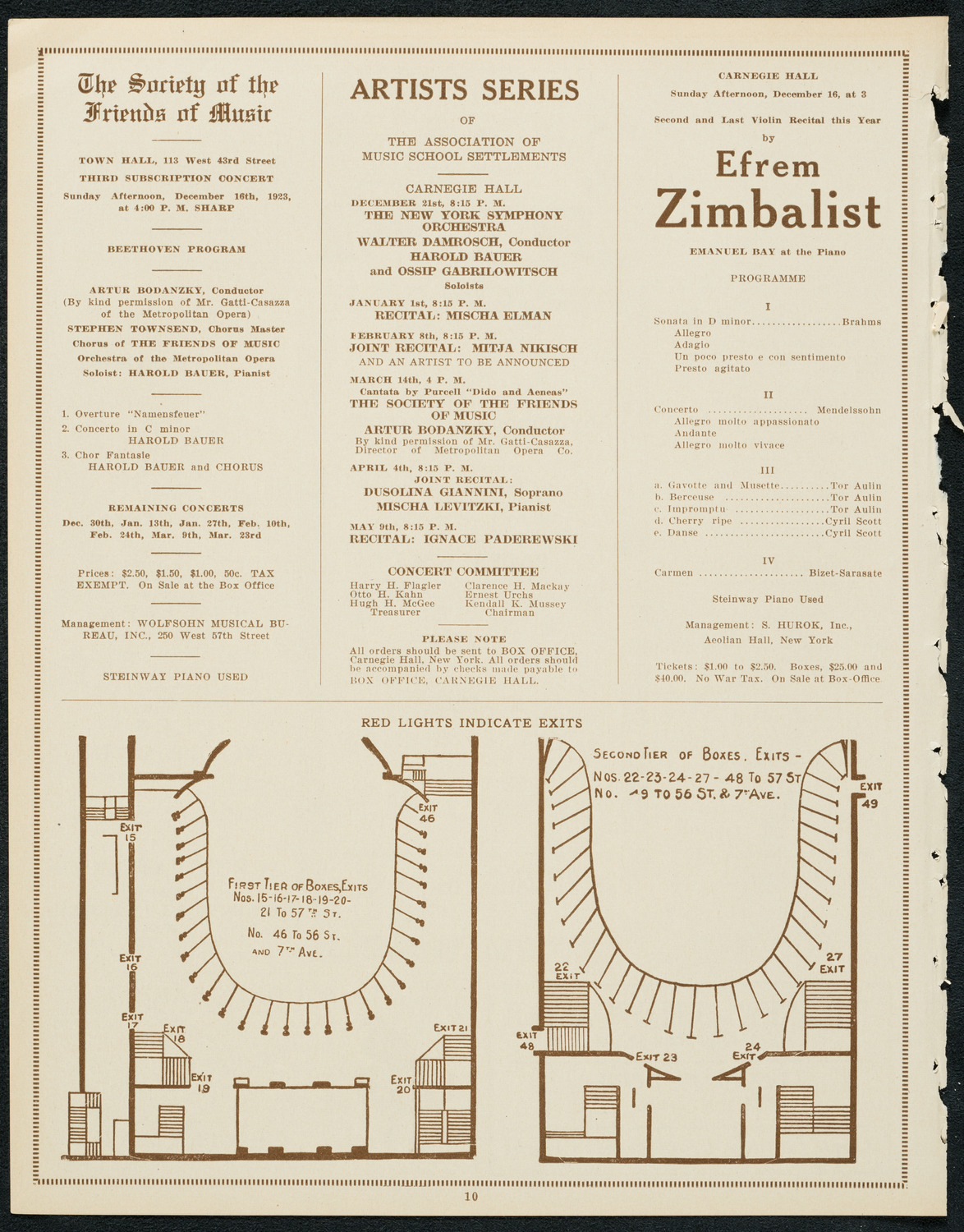 Mignon, A Motion Picture Illustration, December 11, 1923, program page 10