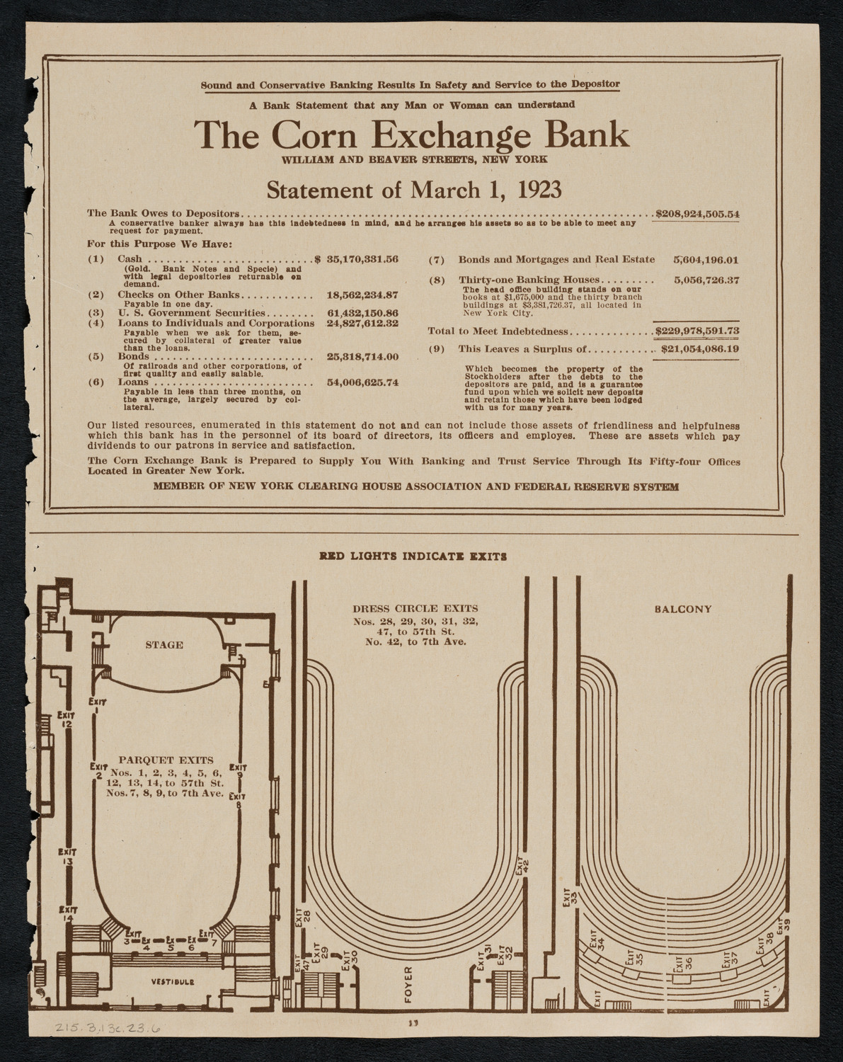 Philadelphia Orchestra, March 13, 1923, program page 11