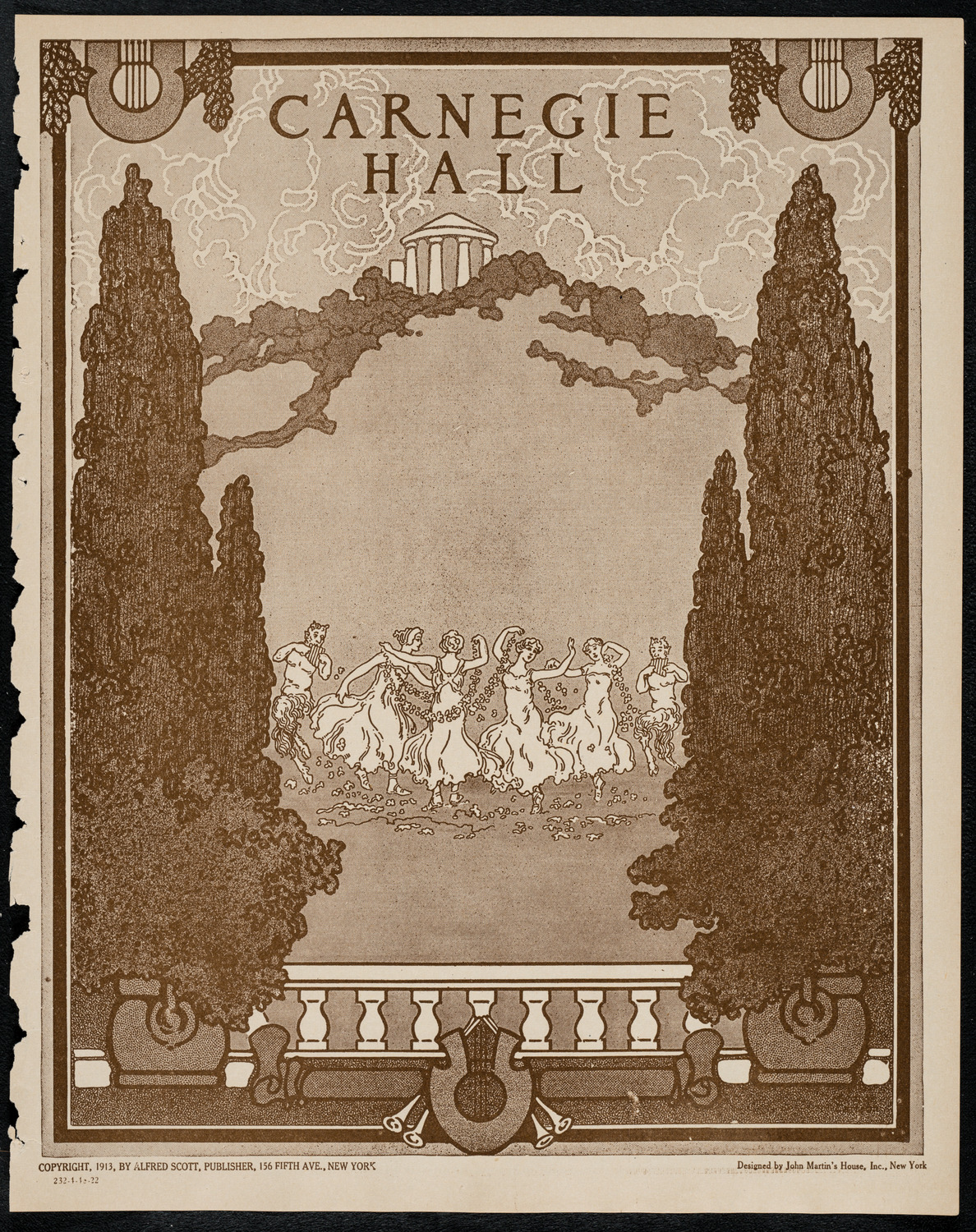 Toronto Mendelssohn Choir, April 4, 1922, program page 1