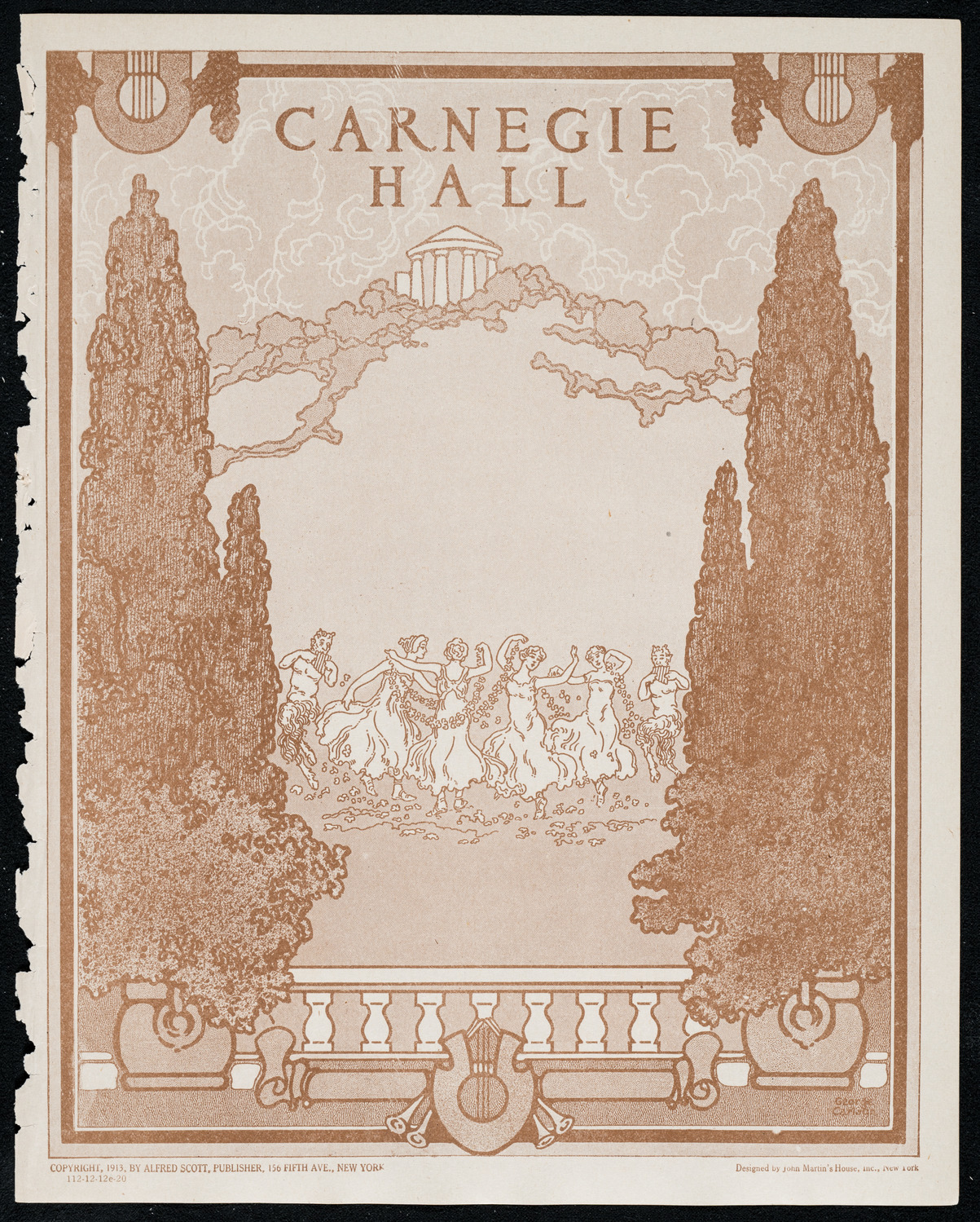 Newman Traveltalks: Spain, December 12, 1920, program page 1