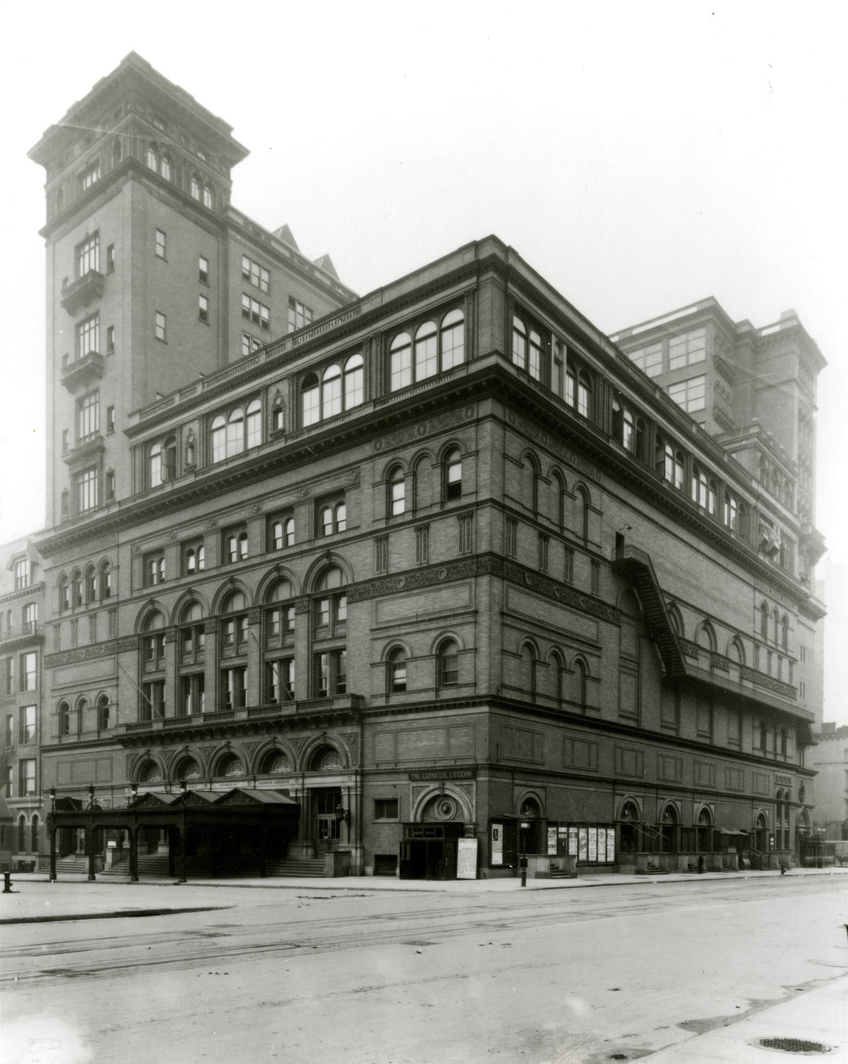 Carnegie Hall, 1907