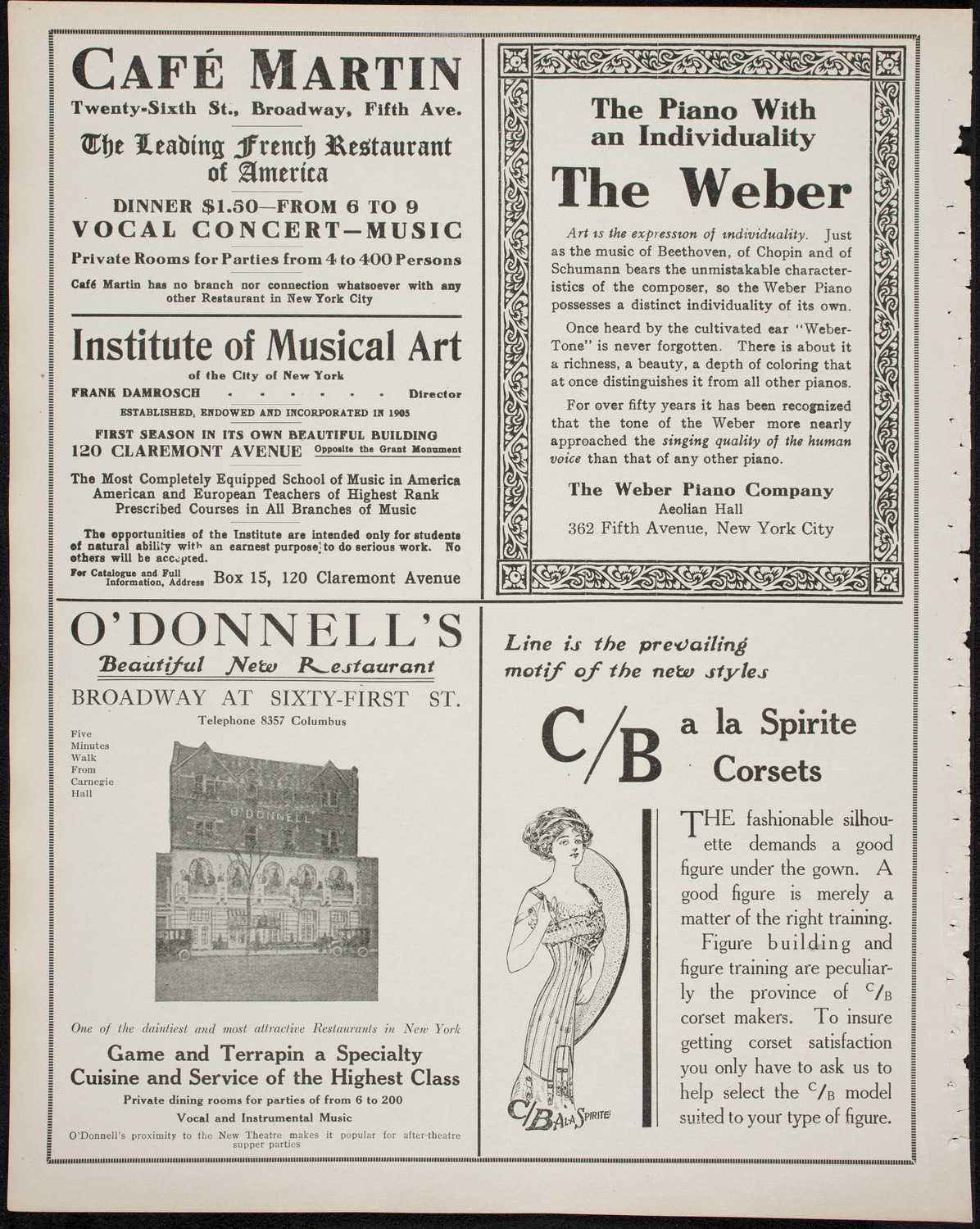 Farnsworth's Travel Talks, March 13, 1911, program page 6