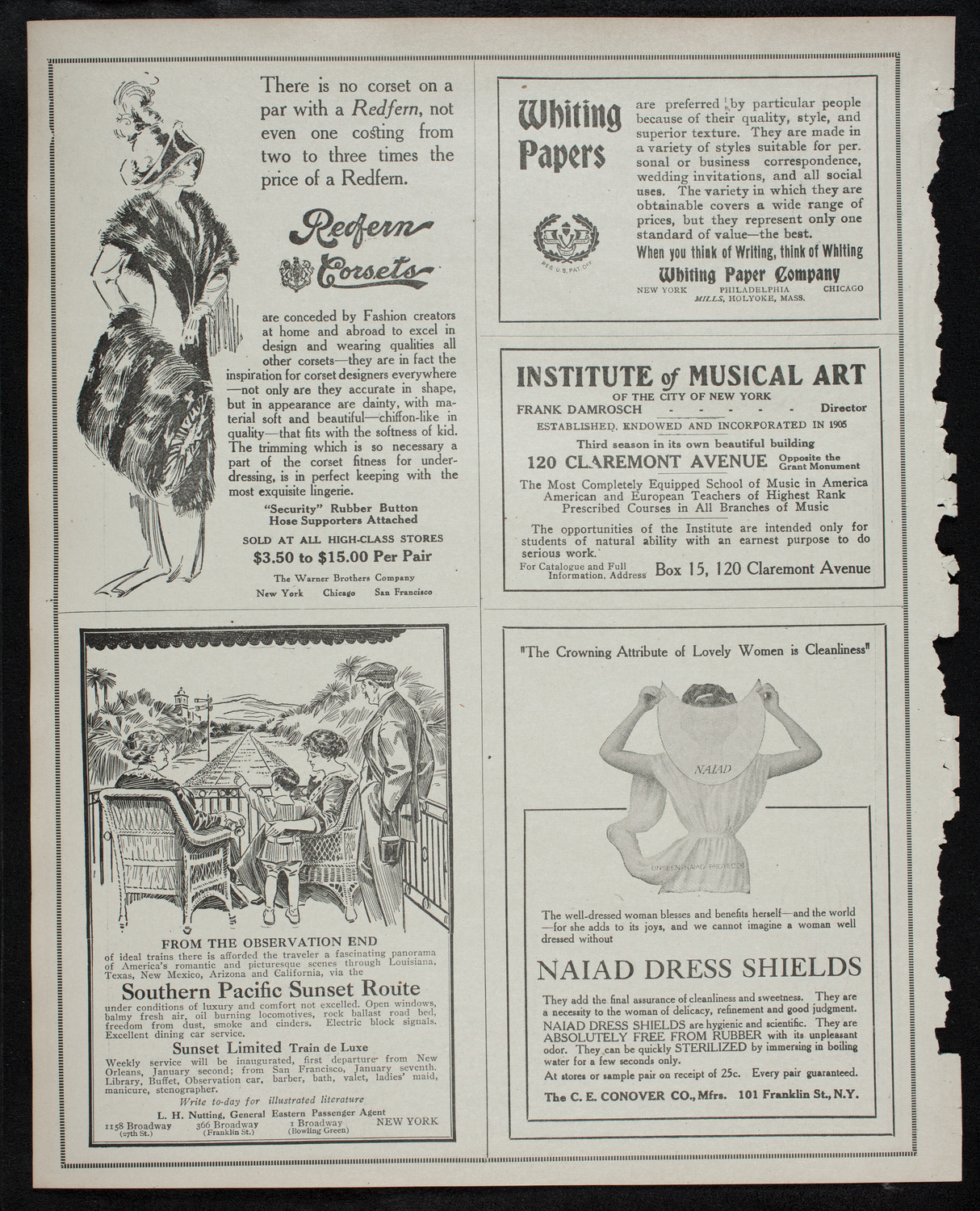 Newman Traveltalks: Munich to Berlin, December 8, 1912, program page 2