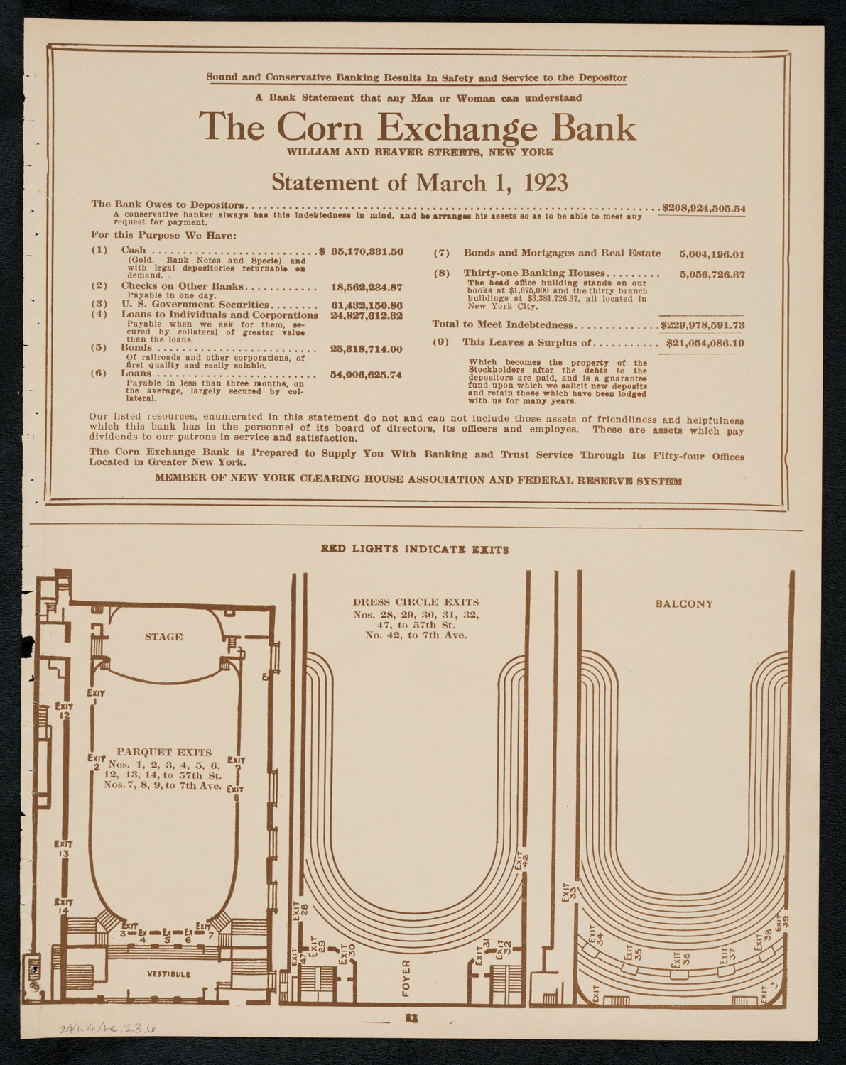 Oratorio Society of New York, April 4, 1923, program page 11