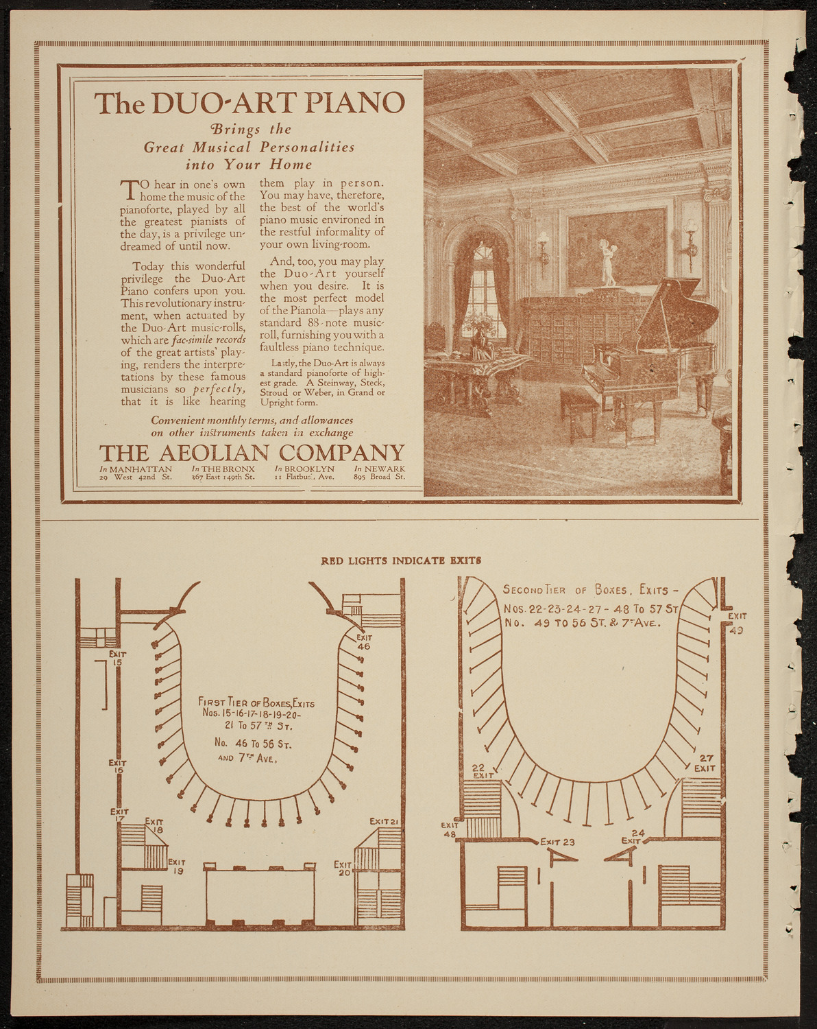 Burton Holmes Travelogue: Battle-Fields of France, January 19, 1920, program page 10