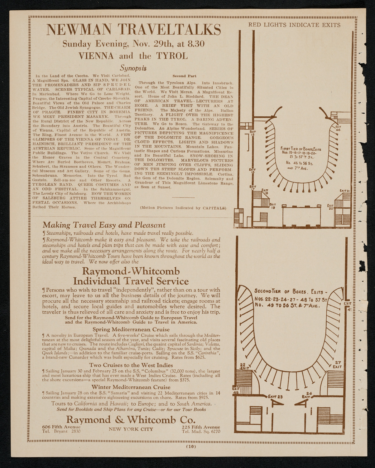 Newman Traveltalks: Berlin and Germany, November 22, 1925, program page 10