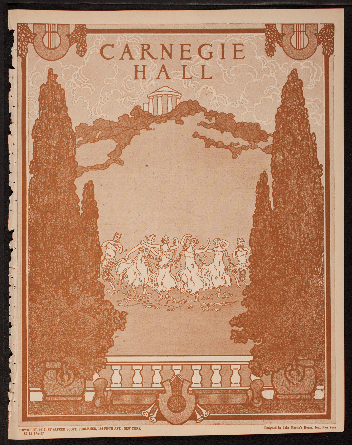 Meeting: The Humanitarian Cult, December 17, 1917, program page 1