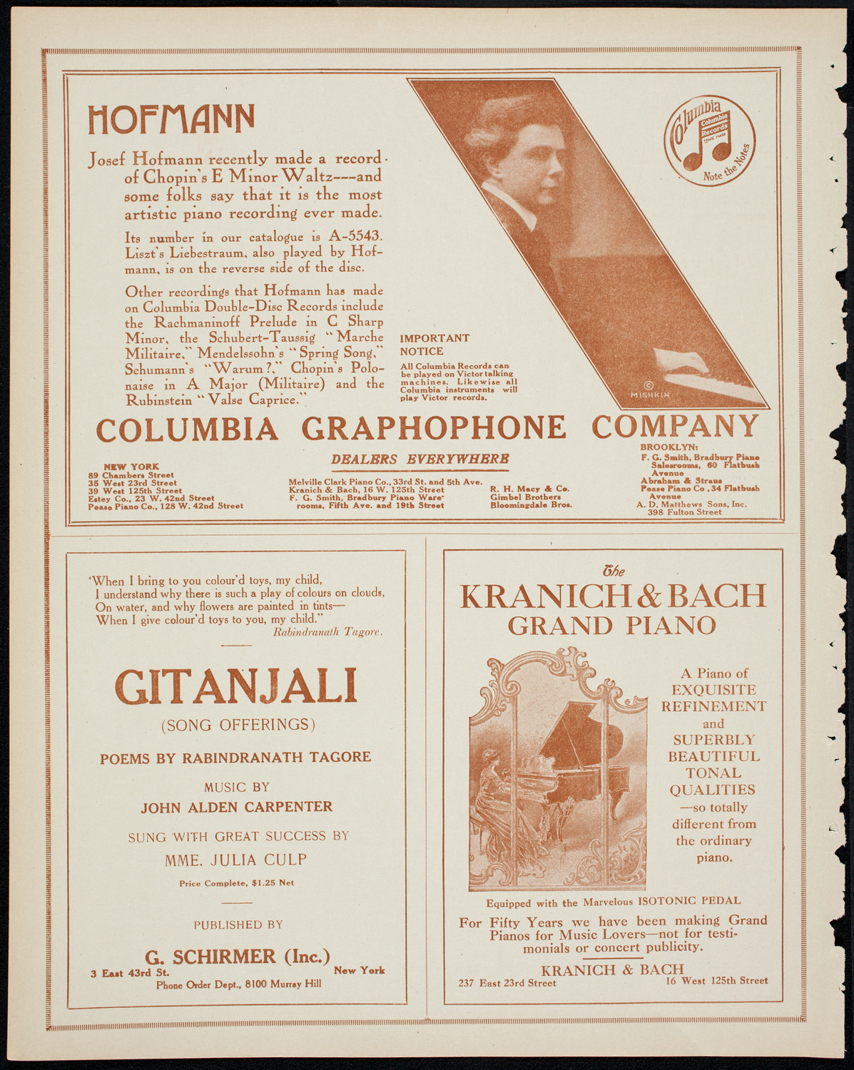 Newman Traveltalks: Paris, March 15, 1914, program page 6