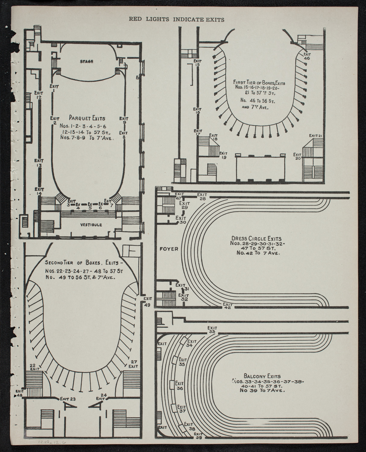 Eugène Ysaÿe, Violin, and Leopold Godowsky, Piano, December 28, 1912, program page 11