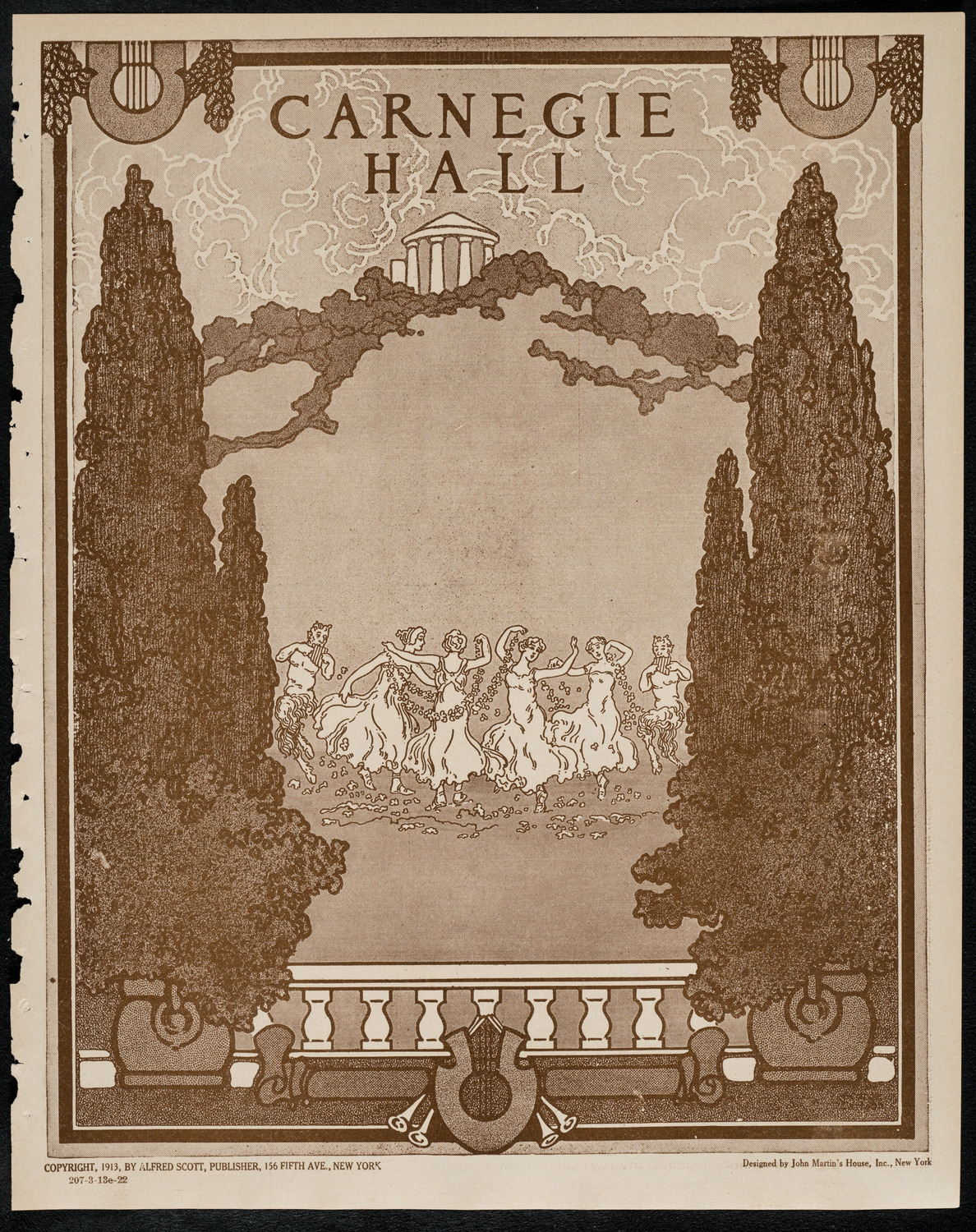 Manfred Malkin, Piano, March 13, 1922, program page 1