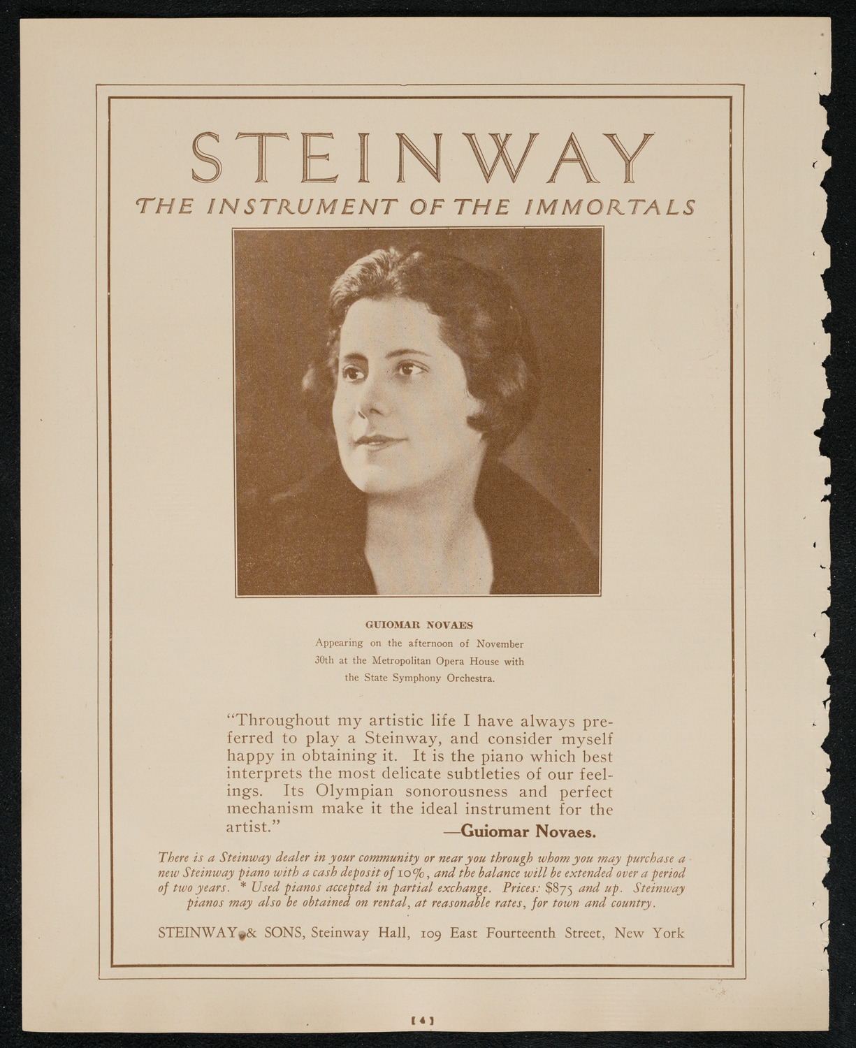 Newman Traveltalks: Burma, November 23, 1924, program page 4