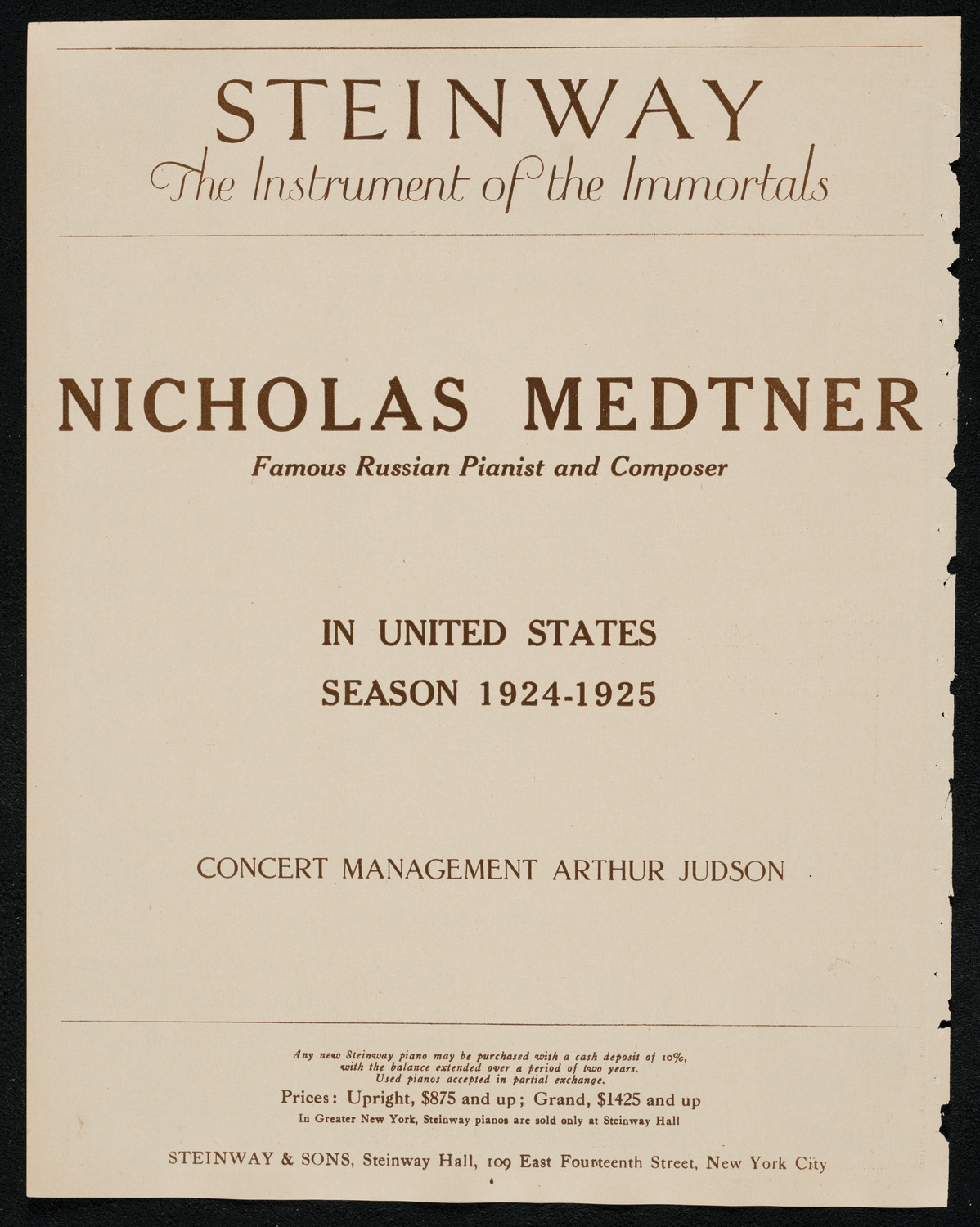 Lecture-Concert by Dr. G. Arthur Gayer, Mme. Wolf Rashkis, Alfredo Oswald, and Sepp Morscher, February 9, 1924, program page 4