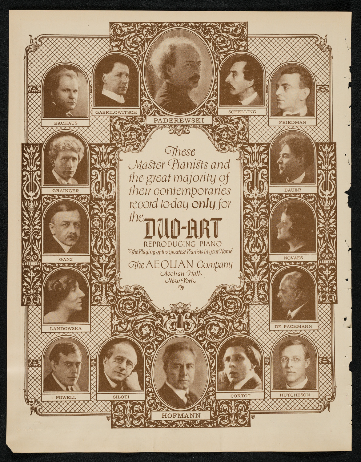 United Singers of New York, April 6, 1924, program page 2